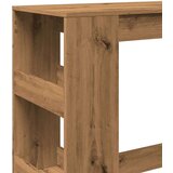 vidaXL Barski stol s držačima boja hrasta 90x40x103,5 cm drveni | shoptok.hr