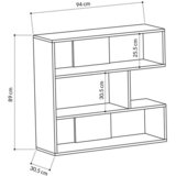 Livetastic knjižna omara molly | Shoptok.si