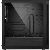 Sharkoon ohišje TG6, rgb, led, okno, midi tower, črno | Shoptok.si