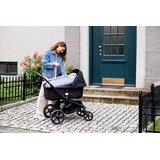 VOKSI prijenosni krevetić Carry Me Carry Me, mekana prijenosna košara Misty Blue Leaf blue leaf 11036251-mistyblue-Leaf | shoptok.hr