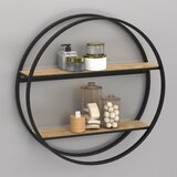  Zidna polica SHELF, prečnik 62,5 cm, hrast | Eponuda.com
