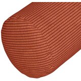 vidaXL Blazine 2 pcs Rdeče oranžna Ø 15 x 40 cm Žametna tkanina | Shoptok.si