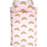 Catherine Lansfield Dječja posteljina za krevet za jednu osobu od mikropliša 135x200 cm Rainbow Hearts – | shoptok.hr