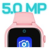 Manta STELIO Pametni sat za djecu JUNIOR PRO AI OpenAI 4G GPS Roza | shoptok.hr