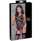 Cottelli Bondage - Čipkasto tijelo s naramenicama (crno) | shoptok.hr