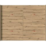  Krevet s ladicama s uzglavljem Umjetnički hrast 135 x 190 cm | shoptok.hr