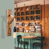 Hanah home zidna lampa E27 socket, smeđa Cene