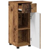 vidaXL Kopalniška omarica Star les 30 x 35 x 80 cm Konstruiran les | Shoptok.si