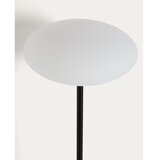 Kave Home Bela/črna stoječa svetilka s steklenim senčilom (višina 120 cm) Idela – | Shoptok.si