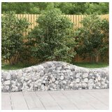 vidaXL Obokane gabion kosare 40 kosi 200x50x40/60 cm pocinka | Shoptok.si