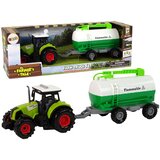 Traktor za otroke s prikolico in cisterno na kmetiji Cene