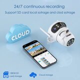  Immax NEO 07823L - Pametna spoljašnja kamera sa senzorom 2MP+2MP+2MP 5V Wi-Fi | Eponuda.com
