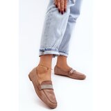 Boto Women's Moccasins with Zircons Light Brown Ralrika | ePonuda.com