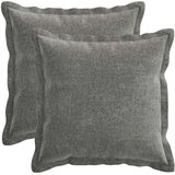  Presvlaka za jastuk 2 kom. HOUTEN Tamnosiva 50 x 50 cm - Tamnosiva 50 x 50 cm 2 | shoptok.hr