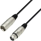 Adam Hall Mikrofonski kabel\, 1 m\, črne barve\, ženski XLR-konektor/moški XLR-konektor K3MMF0100 (20428064) | Shoptok.si