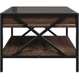  Stolić s beskonačnim LED svjetlima boja hrasta 50x50x38 cm | shoptok.hr