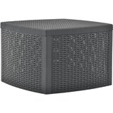  Bočni stol antracit 54 x 54 x 36,5 cm plastični | shoptok.hr