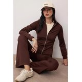 TRENDYOLMILLA ženski set top i donji deo model Twoaw26Au00039, tamno braon-braon | Eponuda.com