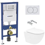Geberit KOGEDSLINEWC01TD01W S-Line WC školjka s kompletom Duofix 458.103.00.1 Delta01 | Shoptok.si