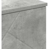 vidaXL Kupaonski ormar Beton siva 60 x 35 x 80 cm Konstruirano drvo | shoptok.hr