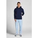 Jack & Jones muška dukserica Worldwide 12205653 teget