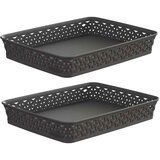 Curver Organizator MY STYLE – A4 – temno rjava | Shoptok.si