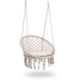  Viseća vrtna ljuljačka BOHO bež | shoptok.hr