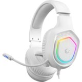  Slušalice sa mikrofonom gaming RAMPAGE RM-K90 VECTOR white, RGB LED 3,5 mm | Eponuda.ba