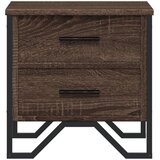  Noćni ormarići 2 kom boja hrasta 40x41x40 cm konstruirano drvo | Eponuda.com