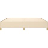  Okvir za krevet bez madraca krem 200x200 cm od tkanine | shoptok.hr