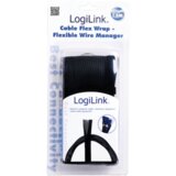 Logilink zaštita za kabl 1.8m crna | ePonuda.com