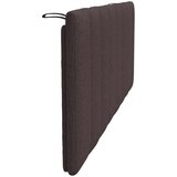  Jastuk za uzglavlje tamnosmeđi 140 cm od tkanine | shoptok.hr