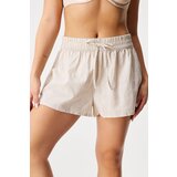 Hunkemöller Kratke lanene hlače za spavanje Linen | shoptok.hr