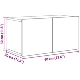 vidaXL Set TV omar 5 pcs Star les Običajne Srednja Konstruiran les | Shoptok.si