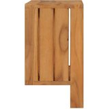 Zidni stalak za ručnike 35 x 20 x 35 cm od masivne tikovine | shoptok.hr