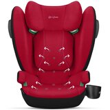 Cybex Silver® otroški avtosedež solution™ b4 i-fix 2/3 (100-150 cm) dynamic red | Shoptok.si