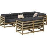  7-dijelni set vrtnih sofa od impregnirane borovine | shoptok.hr