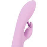 Loveline polnilni vibrator z zajčjo stimulacijo klitorisa (roza) | Shoptok.si