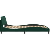  Okvir za krevet Dover tamnozeleni 120x200 cm baršunasti | shoptok.hr