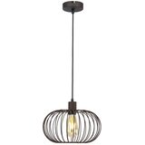  Klausen KL111059 - Luster na sajli WIRE 1xE27/15W/230V braon | Eponuda.com