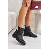 PH2 Women Boots Insulated With Decorative Straps Black Kikirra | ePonuda.com