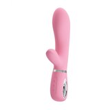 Pretty Love Thomas Zeka vibrator, Silikonski, 7 modova vibracije, 20.5 cm, Roze Cene