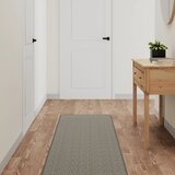 vidaXL Tepih-staza s izgledom sisala srebrna 50 x 150 cm | shoptok.hr