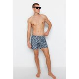 Trendyol Swim Shorts - Blue - Animal print | shoptok.hr