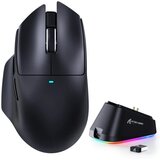 Attack Shark bežični gaming miš V6 PAW3311/25000 dpi/omron switches/black + charging dock Cene