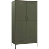 vidaXL ormar maslinasti 90 x 50 x 180 cm čelični | shoptok.hr
