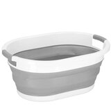  Sklopiva posuda za spremanje 24 L, 53,5 x 38 x 23 cm, siva | shoptok.hr