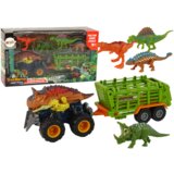  Vehicle with a Dinosaur Theme Trailer 4 Dinosaur Pieces | shoptok.hr