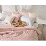 Curt Bauer posteljnina mellow 140/200 cm damast roza | Shoptok.si
