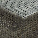  3-dijelni barski set od poliratana sivi | shoptok.hr